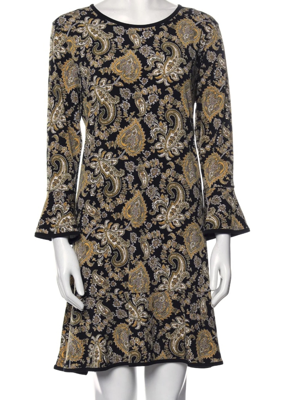Michael Michael Kors Printed Mini Dress Large